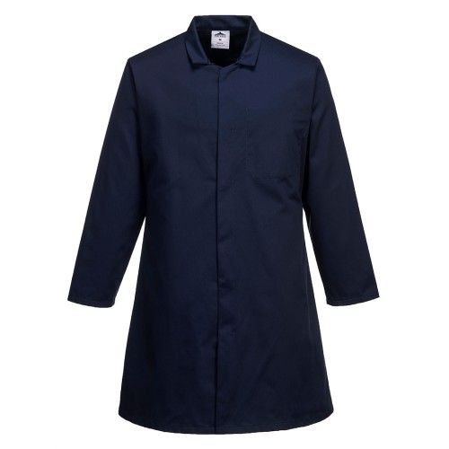 Portwest 2202 Camice alimentare uomo, una tasca, Blu navy XXXL