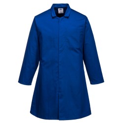 Portwest 2202 Camice alimentare uomo, una tasca, Blu royal 4XL