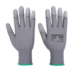 Portwest A121 Guanti con polpastrelli in PU, Grigio M