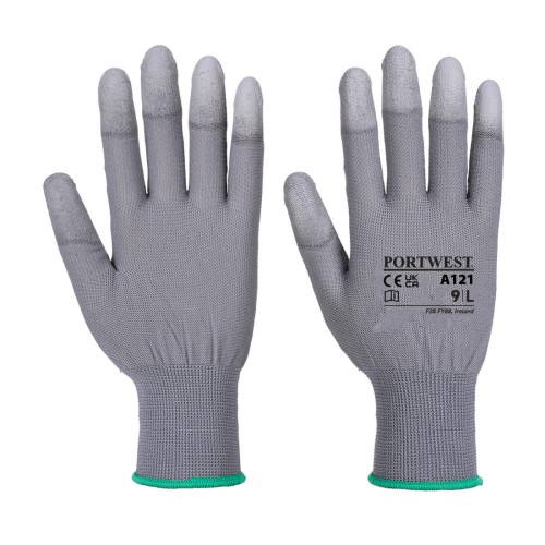 Portwest A121 Guanti con polpastrelli in PU, Grigio M
