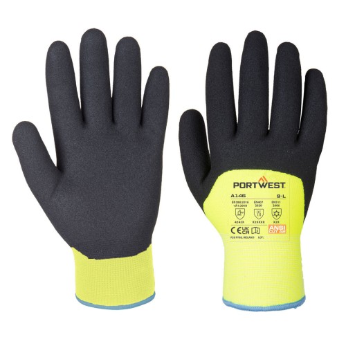 Portwest A146 Guanto Invernale Arctic, Giallo XL