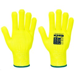 Portwest A688 Guanto Foderato Taglio Pro, Giallo L