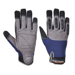 Portwest A720 Guanti Impact ad alte prestazioni, Blu navy L