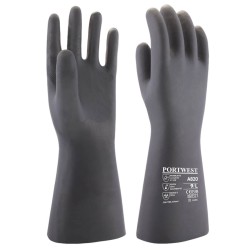 Portwest A820 Guanto chimico neoprene, Nero L