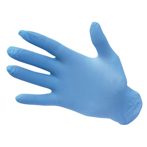 Portwest A925 Guanto monouso in nitrile senza polvere (Pk100), Blu M