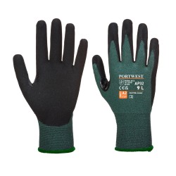 Portwest AP32 Guanto Anti-Taglio Dexti Pro, Nero/Grigio L