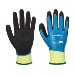 Portwest AP50 Guanto Aqua Cut Pro, Blu/Nero L