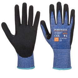 Portwest AP52 Guanto Anti-Taglio Dexti Ultra, Blu/Nero L