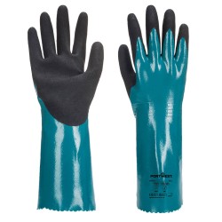 Portwest AP60 Sandy Grip Lite Gauntlet, Blu/Nero L
