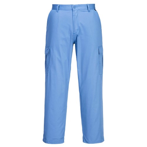 Portwest AS11 Pantalone ESD - Antistatico, Blu Hamilton L