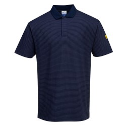 Portwest AS21 Polo ESD - Antistatica, Blu navy L