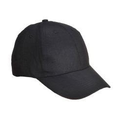 Portwest B010 Cappellino Baseball, Nero