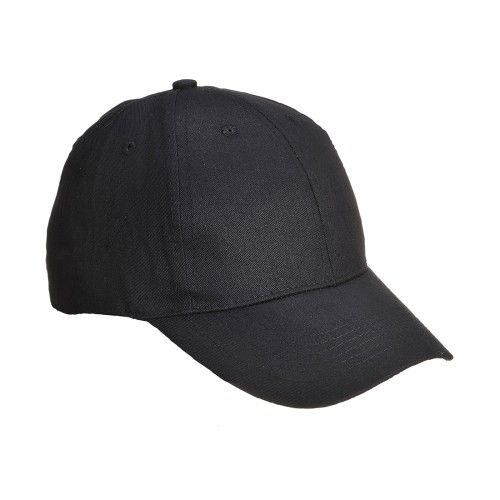 Portwest B010 Cappellino Baseball, Nero