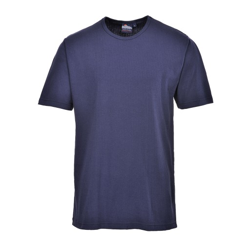 Portwest B120 Maglia termica maniche corte, Blu navy L
