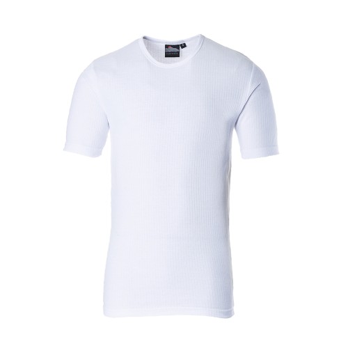 Portwest B120 Maglia termica maniche corte, Bianco M