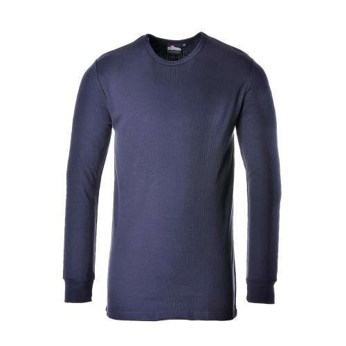 Portwest B123 Maglia termica manica lunga, Blu navy L