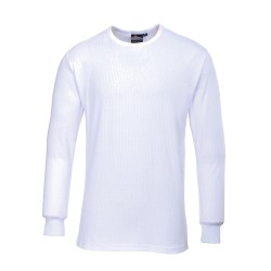 Portwest B123 Maglia termica manica lunga, Bianco L