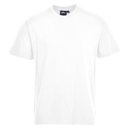 Portwest B195 T-shirt Premium Torino, Bianco XL