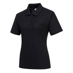 Portwest B209 Polo Donna Napoli, Nero L