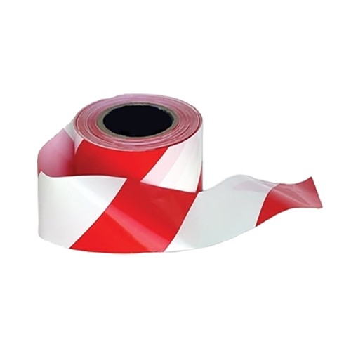 Portwest BT10 Nastro di avvertimento, Rosso/Bianco