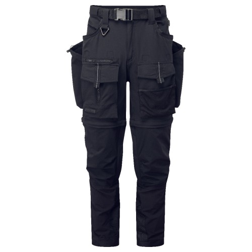 Portwest BX321 Pantaloni modulari 3 in 1, Nero/Giallo 28