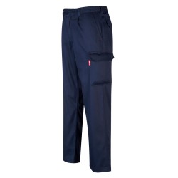 Portwest BZ31 Pantaloni cargo Bizweld FR, Blu navy 4XL