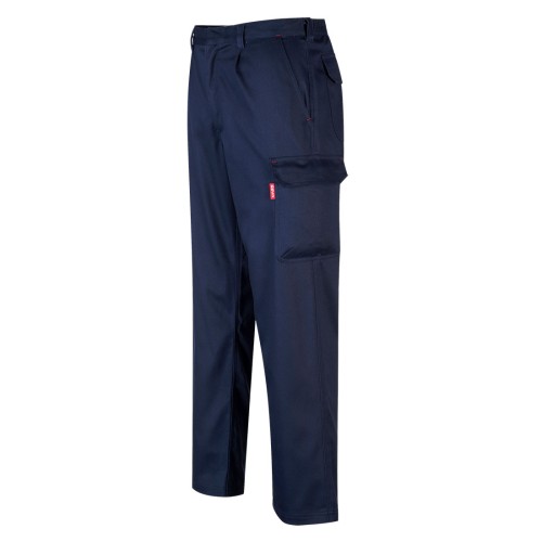 Portwest BZ31 Pantaloni cargo Bizweld FR, Blu navy XXL