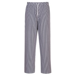 Portwest C079 Pantaloni Bromley Chefs, Blu a scacchi M tall