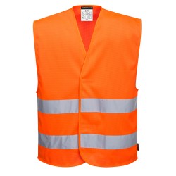 Portwest C374 Gilet MeshAir Hi-Vis, Arancione 4X/5X