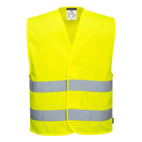Portwest C374 Gilet MeshAir Hi-Vis, Giallo S/M