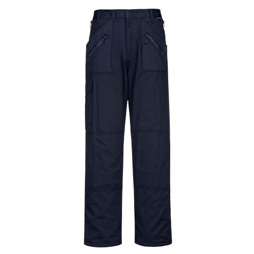 Portwest C387 Pantaloni Action foderati, Blu navy L
