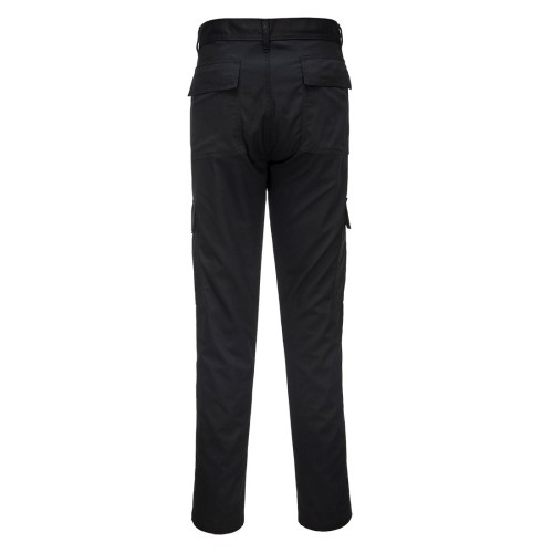 Portwest C711 Pantalone combat slim fit, Nero 46