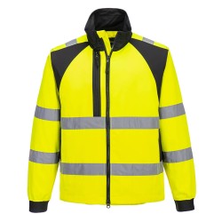 Portwest CD861 WX2 Eco Giacca da lavoro Hi-Vis, Giallo/Nero 4XL