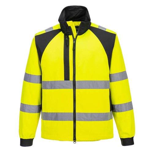 Portwest CD861 WX2 Eco Giacca da lavoro Hi-Vis, Giallo/Nero L
