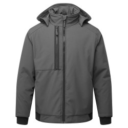 Portwest CD874 WX2 Eco Softshell (2L), Grigio metallo L