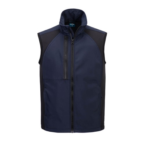 Portwest CD876 Gilet Eco Softshell WX2 (2L), Blu navy scuro L