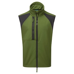 Portwest CD876 Gilet Eco Softshell WX2 (2L), Verde oliva L