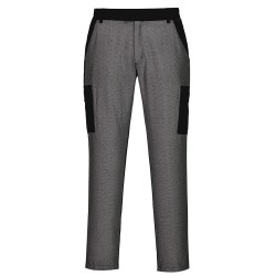 Portwest CR40 Pantaloni Combat con parte anteriore resistente al taglio, Nero L