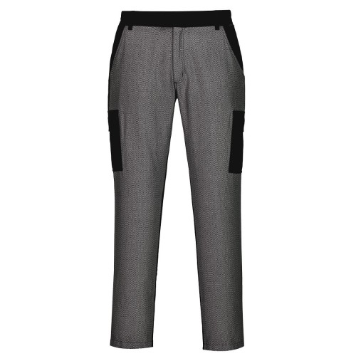 Portwest CR40 Pantaloni Combat con parte anteriore resistente al taglio, Nero L