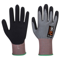 Portwest CT65 CT Guanto da taglio E15 nitrile, Grigio/Nero L