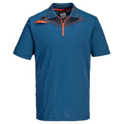 Portwest DX410 DX4 Polo S/S, Blu metro L