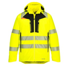 Portwest DX461 DX4 Giacca Invernale Alta Visibilità, Giallo/Nero 4XL