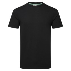 Portwest EC195 T-shirt in cotone organico riciclabile, Nero L