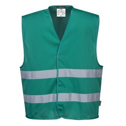 Portwest F374 Gilet MeshAir Iona, Verde bottiglia S/M