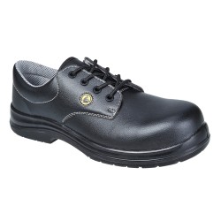 Portwest FC01 Scarpa allacciata S2 ESD in composito Portwest, Nero 36