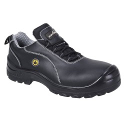 Portwest FC02 Scarpa di sicurezza in pelle S1 ESD in composito, Nero 37