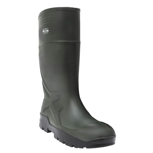Portwest FD90 Stivale in PU Wellington O4 CI FO Non Safety, Verde 39