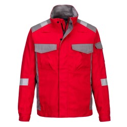 Portwest FR08 Giacca Bizflame Ultra bicolore, Rosso L