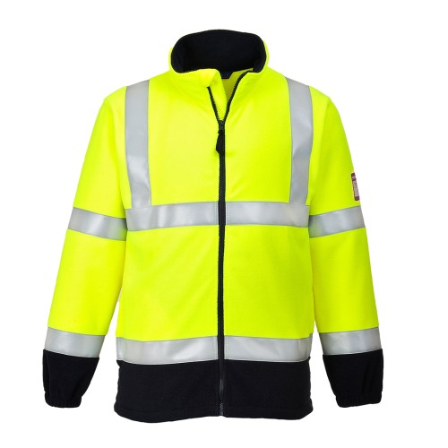 Portwest FR31 Pile Hi-Vis antistatico e ignifugo, Giallo S