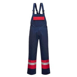 Portwest FR57 Salopette Bizflame Plus, Blu navy 4XL